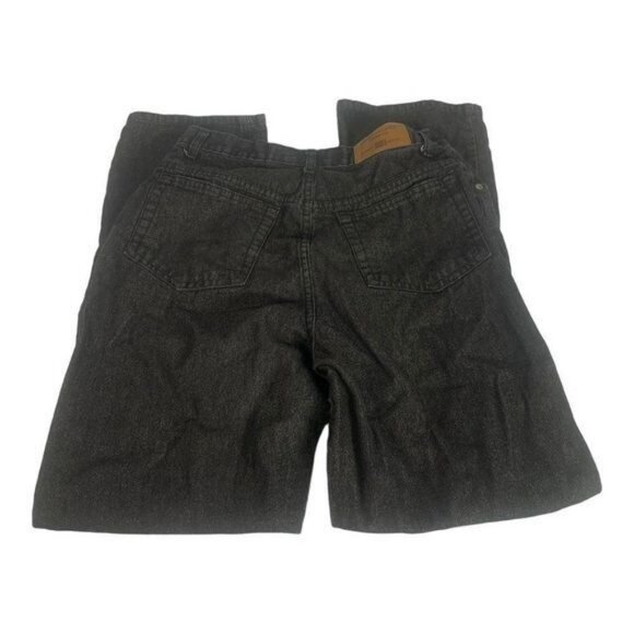 Faded Glory Bootcut Womens Jeans Size 10 Black Denim Cotton/Lurex - Picture 5 of 6